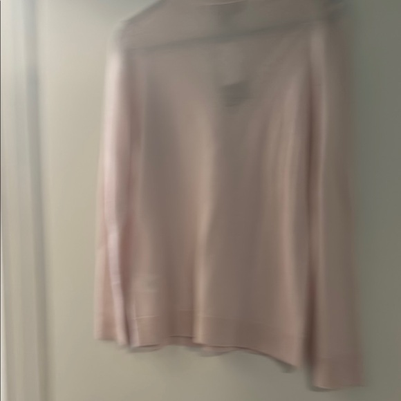 Charter Club Pink Cashmere Lightweight V-Neck Sweater - Picture 5 of 8